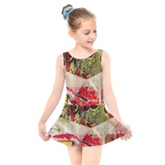 Collage Kids  Skater Dress Swimsuit