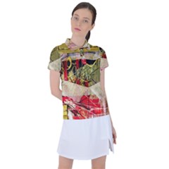 Collage Women s Polo T-shirt