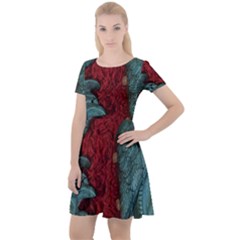 Pxl 20231123 001543615 Cap Sleeve Velour Dress 