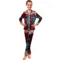 Pxl 20231123 001543615 Kids  Satin Long Sleeve Pajamas Set View1