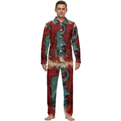 Pxl 20231123 001543615 Men s Long Sleeve Velvet Pocket Pajamas Set