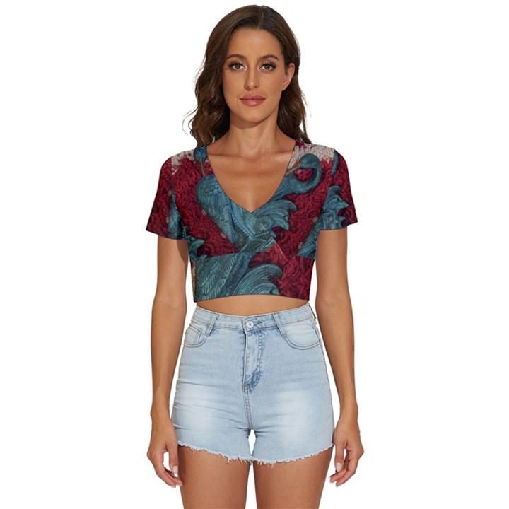 Pxl 20231123 001543615 V-Neck Crop Top