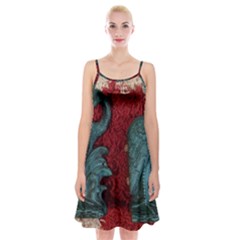 Pxl 20231123 001543615 Spaghetti Strap Velvet Dress by bestdesignintheworld