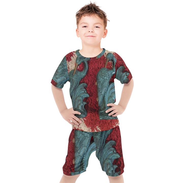 Pxl 20231123 001543615 Kids  T-Shirt and Shorts Set