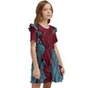 Pxl 20231123 001543615 Kids  Frilly Sleeves Pocket Dress View2