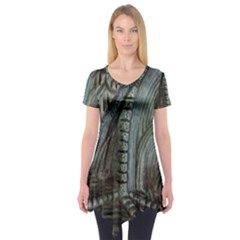 Pxl 20231123 001607591 Short Sleeve Tunic  by bestdesignintheworld