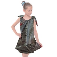 Pxl 20231123 001607591 Kids  Tie Up Tunic Dress by bestdesignintheworld