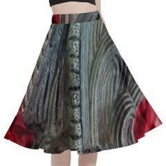 Pxl 20231123 001607591 A-line Full Circle Midi Skirt With Pocket