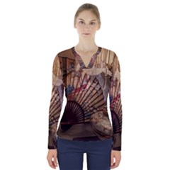 Pxl 20231129 000318816 V-neck Long Sleeve Top by bestdesignintheworld