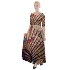 Pxl 20231129 000318816 Half Sleeves Maxi Dress by bestdesignintheworld