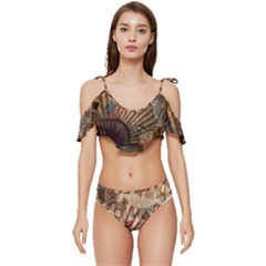 Pxl 20231129 000318816 Ruffle Edge Tie Up Bikini Set	