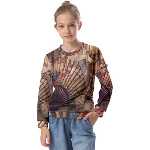 Pxl 20231129 000318816 Kids  Long Sleeve T-shirt With Frill  by bestdesignintheworld