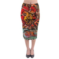 Image Midi Pencil Skirt