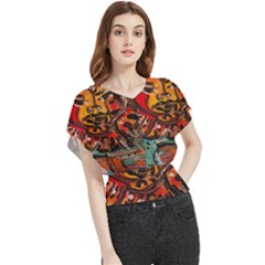 Image Butterfly Chiffon Blouse