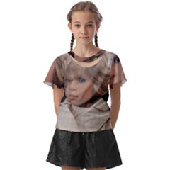 Pxl 20231201 234916912 Kids  Front Cut T-shirt by bestdesignintheworld