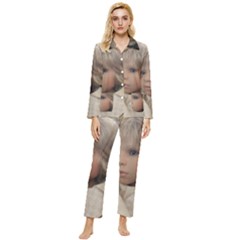 Pxl 20231201 234916912 Womens  Long Sleeve Velvet Pocket Pajamas Set