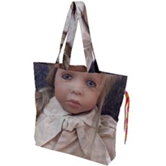 Amber Drawstring Tote Bag