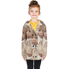 Amber Kids  Double Breasted Button Coat