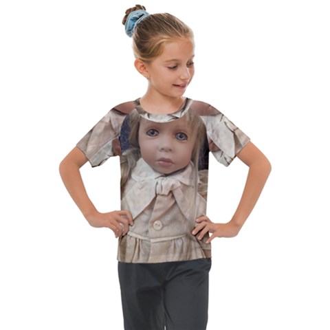 Amber Kids  Mesh Piece T-shirt by bestdesignintheworld