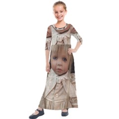 Amber Kids  Quarter Sleeve Maxi Dress