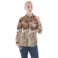 Amber Women s Long Sleeve Pocket Shirt