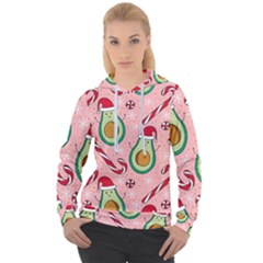 Avo Merry Christmas, Candies, Candy Cane Women s Overhead Hoodie