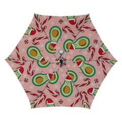 Avo Merry Christmas, Candies, Candy Cane Automatic Folding Umbrella With Case (small) by kyorashop23