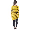 Bananas, Macro, Fruits, Ripe Bananas Long Sleeve Tunic  View2