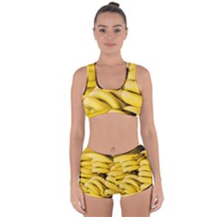 Bananas, Macro, Fruits, Ripe Bananas Racerback Boyleg Bikini Set