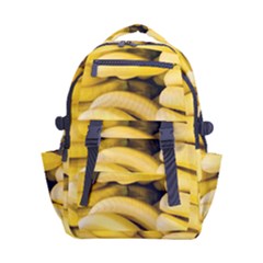 Bananas, Macro, Fruits, Ripe Bananas Carry-on Double Buckle Travel Backpack