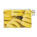 Bananas, Macro, Fruits, Ripe Bananas Canvas Cosmetic Bag (Large) View2