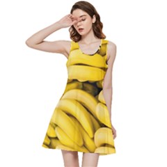 Bananas, Macro, Fruits, Ripe Bananas Inside Out Racerback Dress