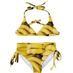 Bananas, Macro, Fruits, Ripe Bananas Kids  Classic Bikini Set