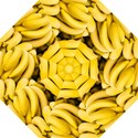 Bananas, Macro, Fruits, Ripe Bananas Hook Handle Umbrellas (Large) View2