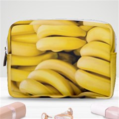 Bananas, Macro, Fruits, Ripe Bananas Make Up Pouch (medium)