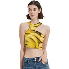 Bananas, Macro, Fruits, Ripe Bananas Cut Out Top by kyorashop23