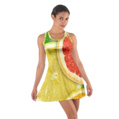 Fruit, Lemon Cotton Racerback Dress