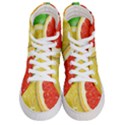 Fruit, Lemon Men s Hi-Top Skate Sneakers View1