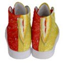 Fruit, Lemon Men s Hi-Top Skate Sneakers View4