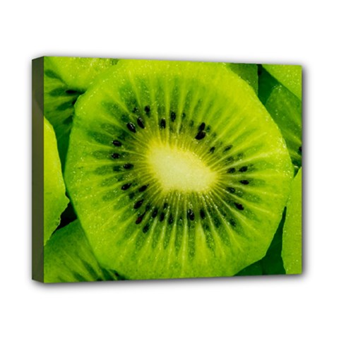 Kiwi Fruits, Close-up, Exotic Fruit Canvas 10  X 8  (stretched)