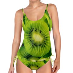 Kiwi Fruits, Close-up, Exotic Fruit Tankini Set by kyorashop23