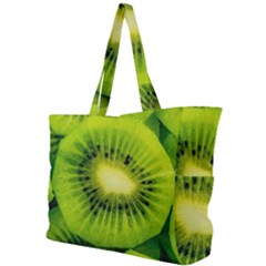 Kiwi Fruits, Close-up, Exotic Fruit Simple Shoulder Bag