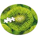 Kiwi Fruits, Close-up, Exotic Fruit Wooden Puzzle Round View3