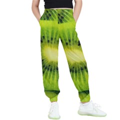 Kiwi Fruits, Close-up, Exotic Fruit Kids  Joggers