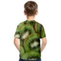 Kiwi Texture, Background With Kiwi, Fruits, Kiwi Kids  Sport Mesh T-Shirt View2