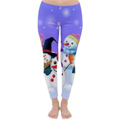 Let s Have Fun With Snowmen Classic Winter Leggings