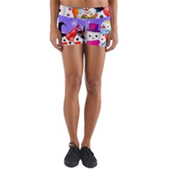 Let s Have Fun With Snowmen Yoga Shorts