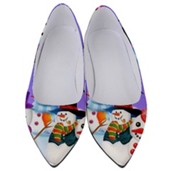 Let s Have Fun With Snowmen Women s Low Heels