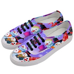 Let s Have Fun With Snowmen Women s Classic Low Top Sneakers