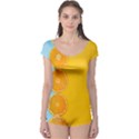 Orange, Slices, Fruit, Citrus Boyleg Leotard  View1